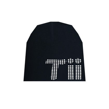 tii pixel beanie — black